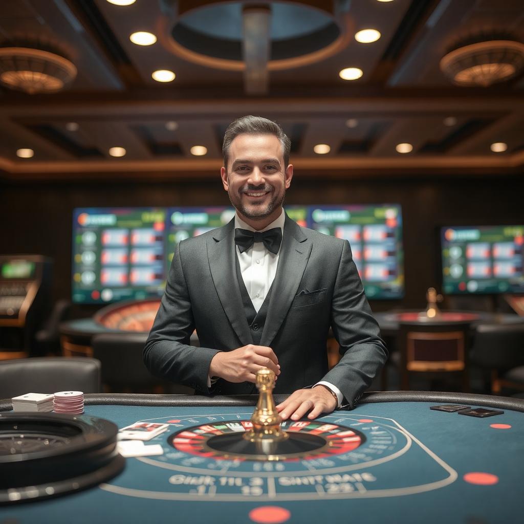 Mainkan Judi Live Casino dengan Dealer